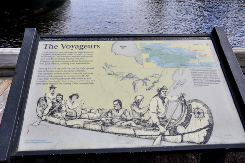 information about The Voyageurs sign